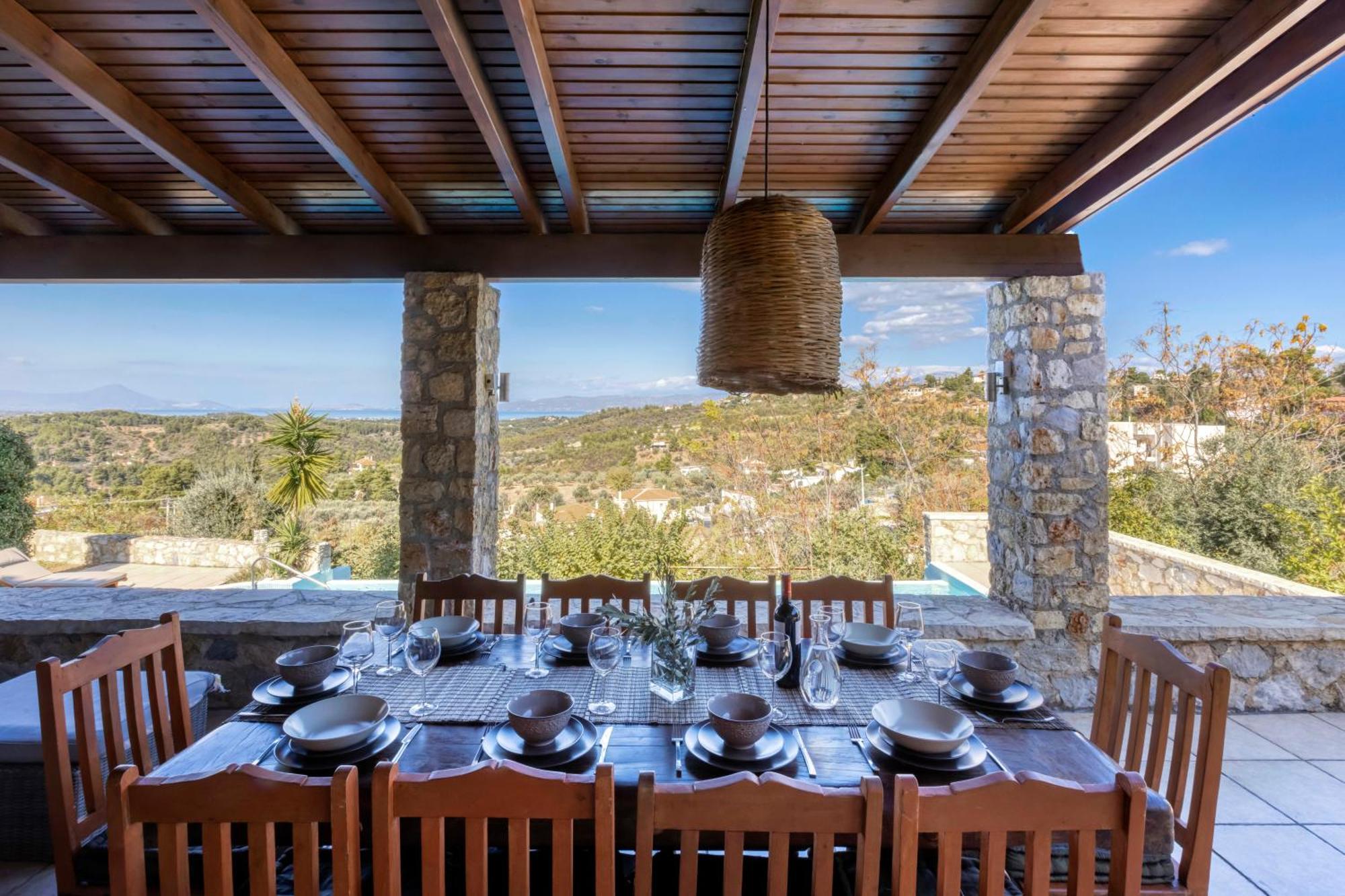 Villa Marrone Splendid Seaview Markopoulon Oropou Exterior foto